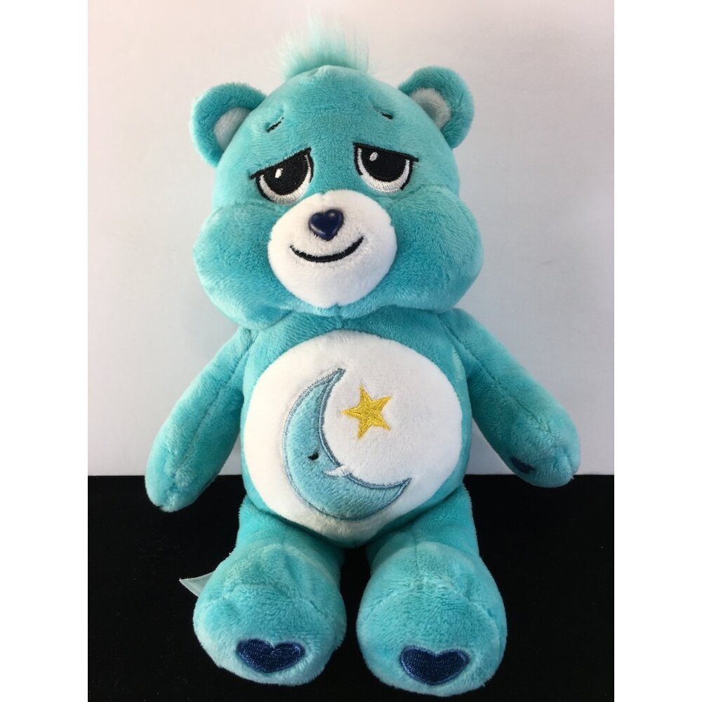 Care Bears Bedtime Bear Plush Aqua Blue Stuffed Animal Toy 2021 Huggable